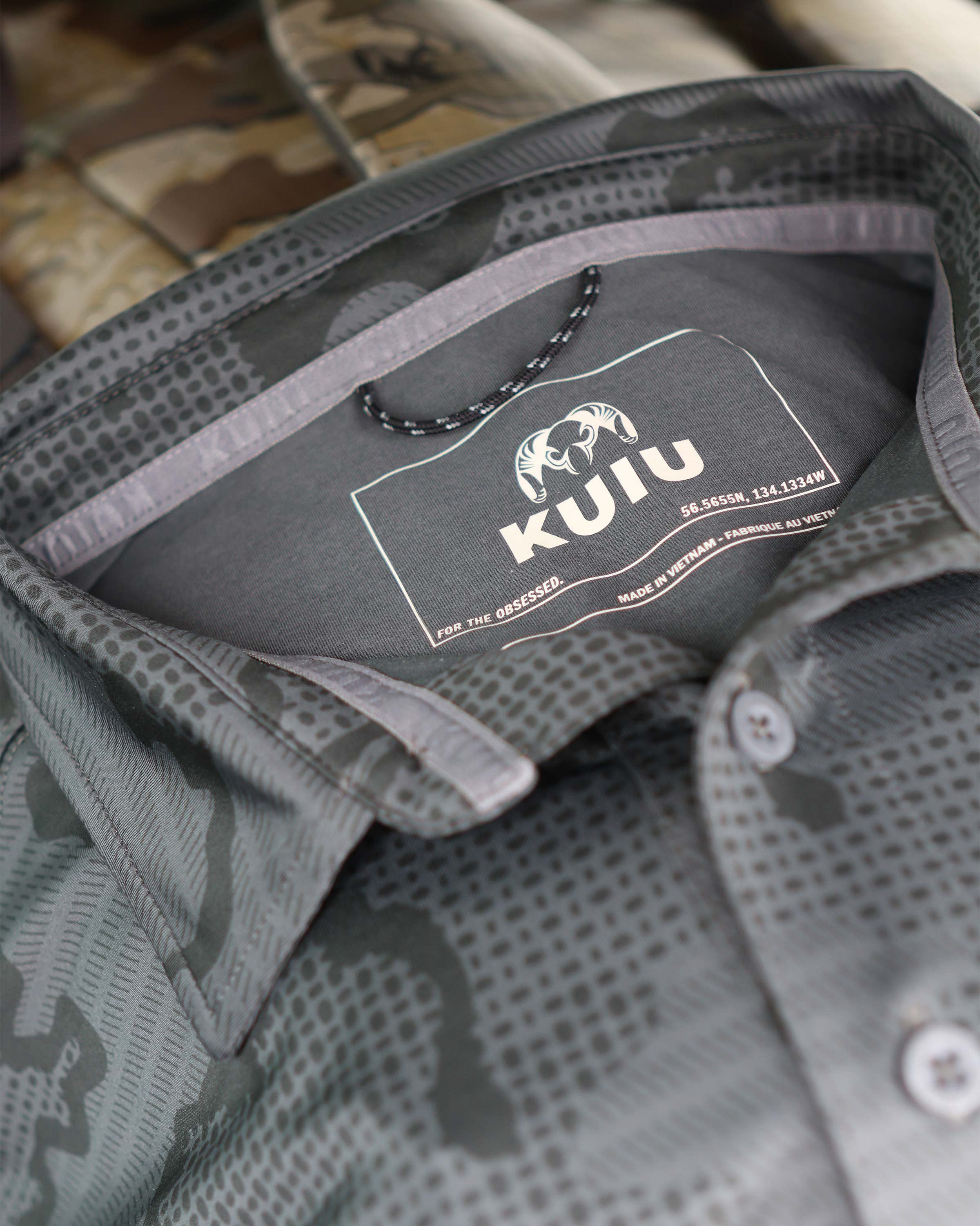KUIU Performance Polo | Heather Resin - Image 7