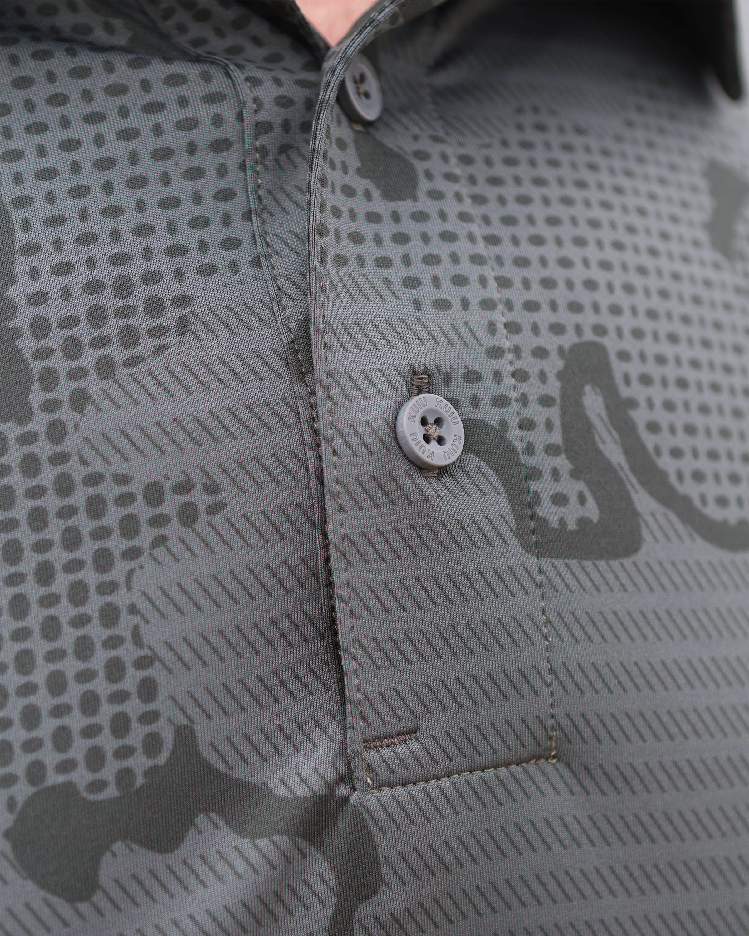KUIU Performance Polo | Heather Resin - Image 5