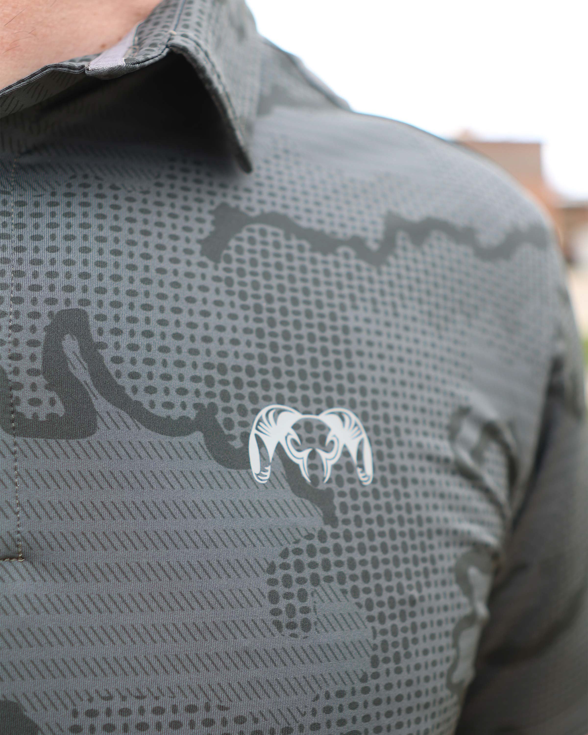 KUIU Performance Polo | Heather Resin - Image 6