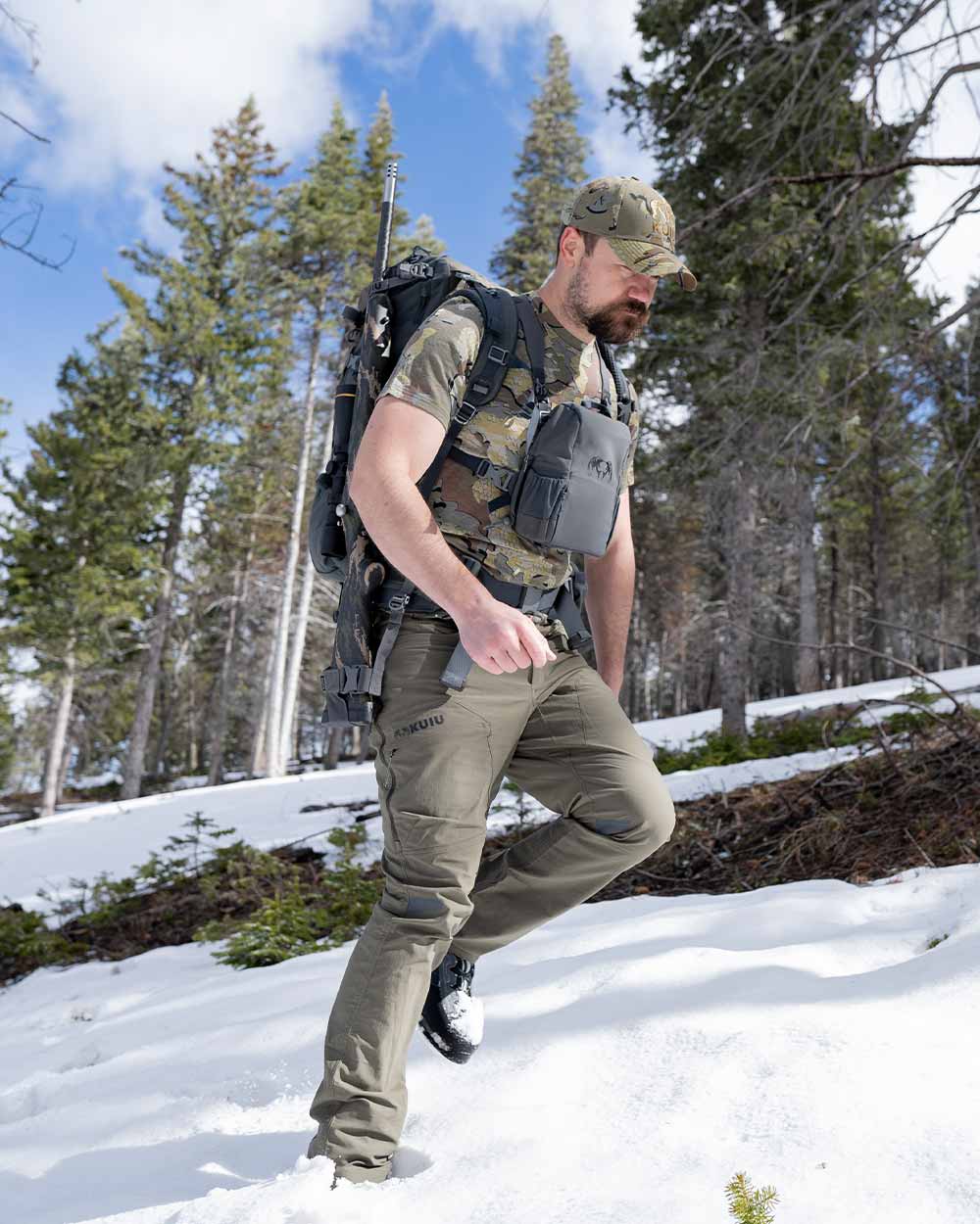 ULTRA Merino 120 LT SS Crew-T | Black - Image 6