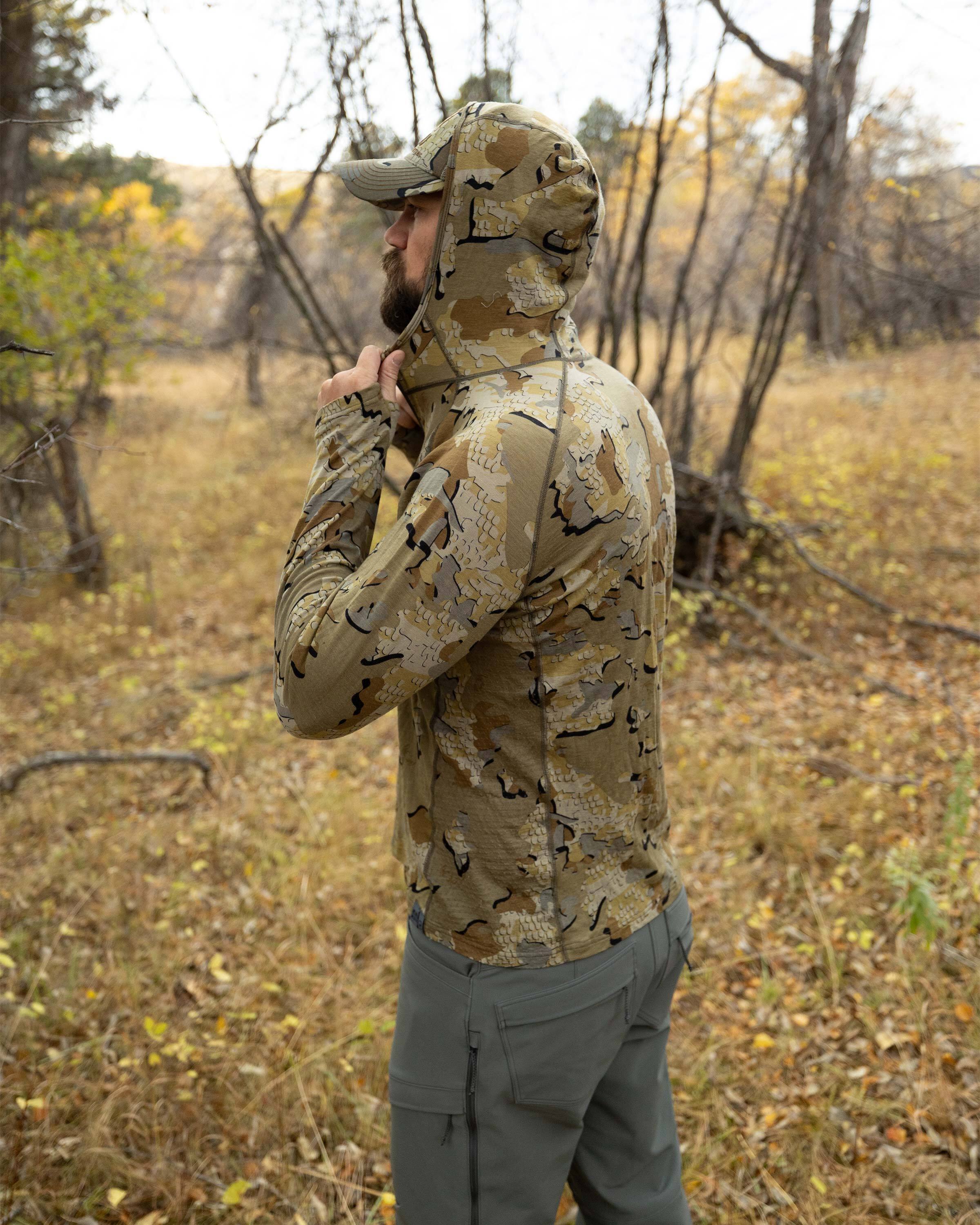 ULTRA Merino 145 Zip-T Hunting Hoodie | Bone - Image 9