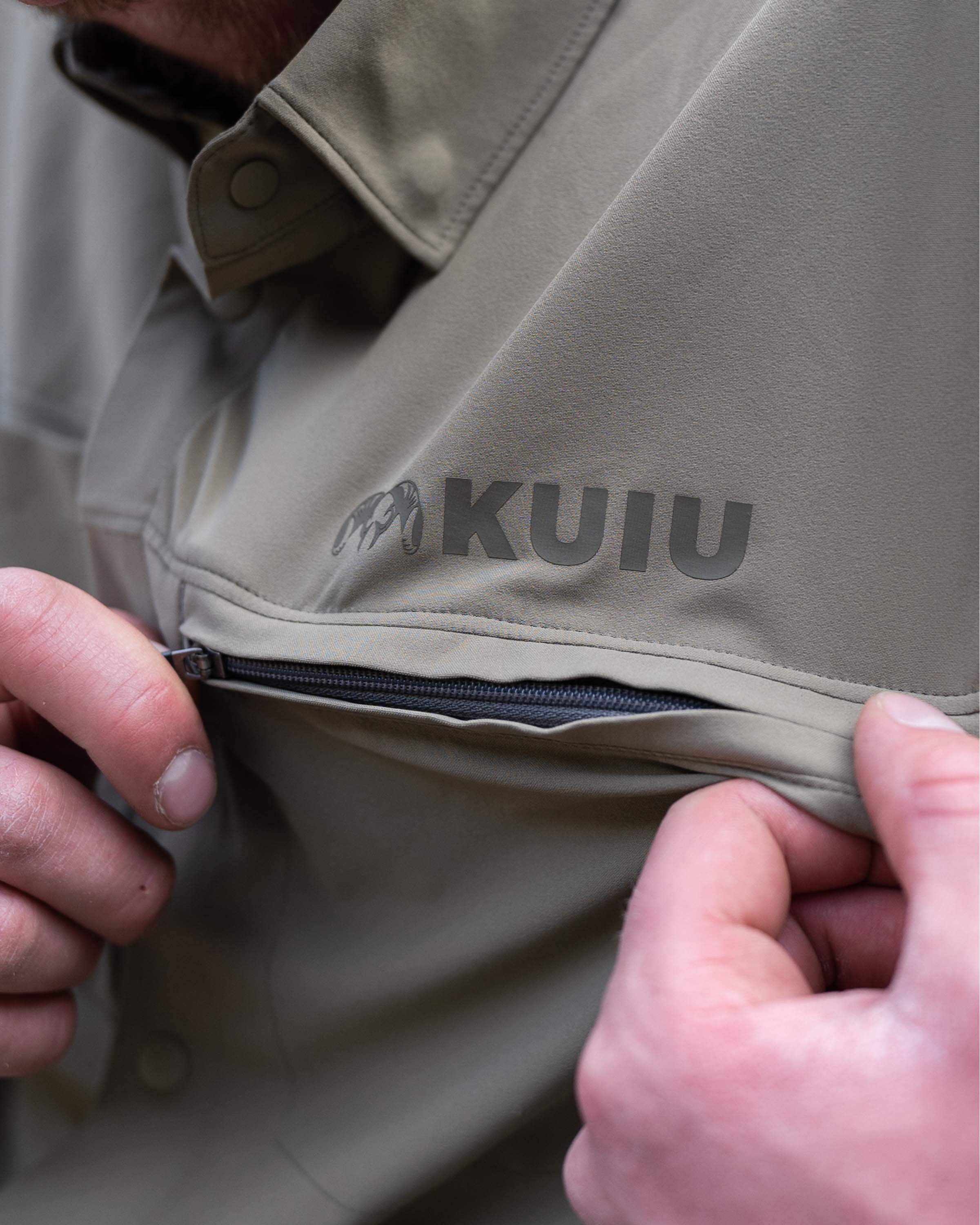 Mesa Vented SS Snap Shirt Gritstone | Dune Gritstone - Image 4