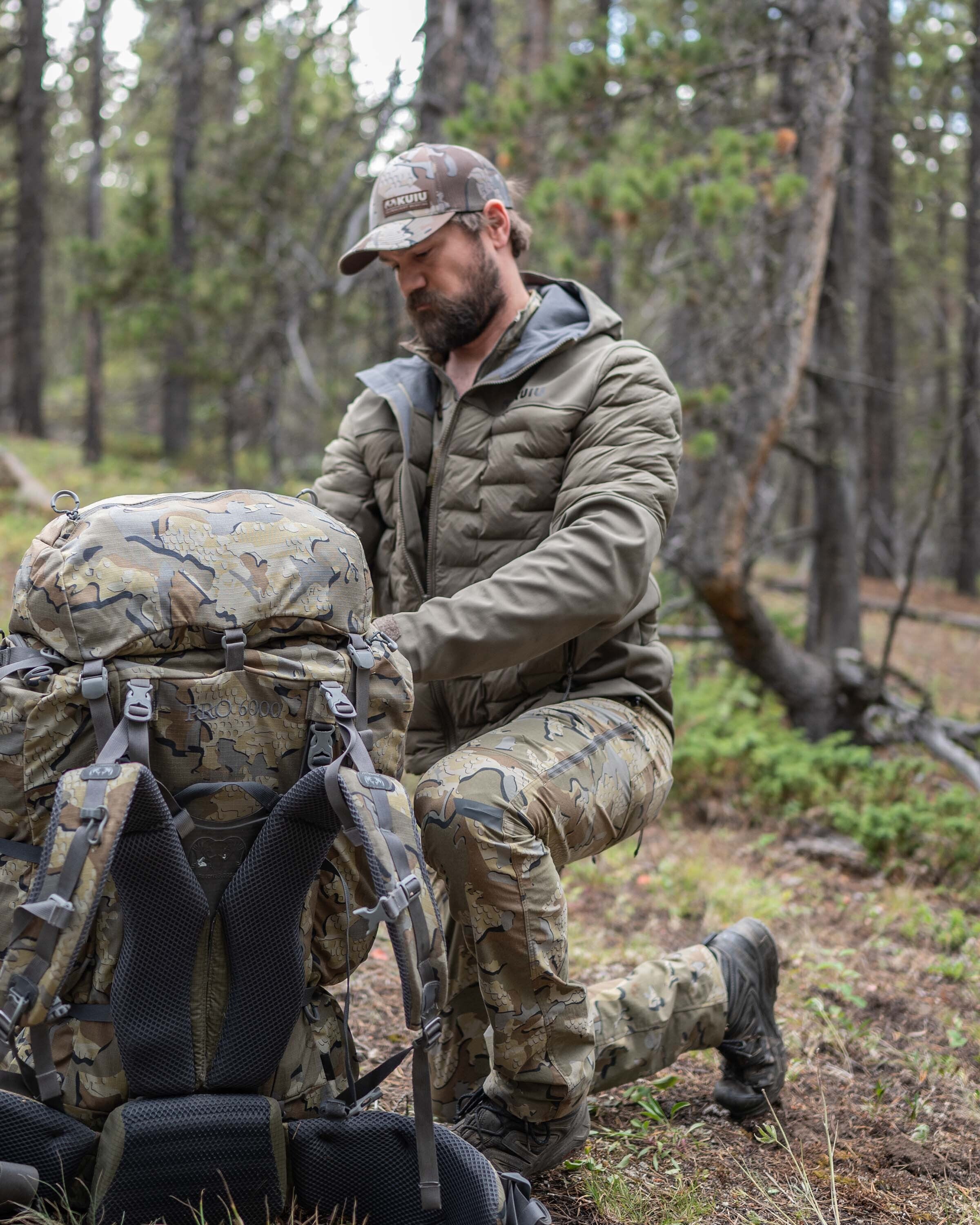 Axis Thermal Hybrid Hooded Jacket | Gunmetal - Image 3