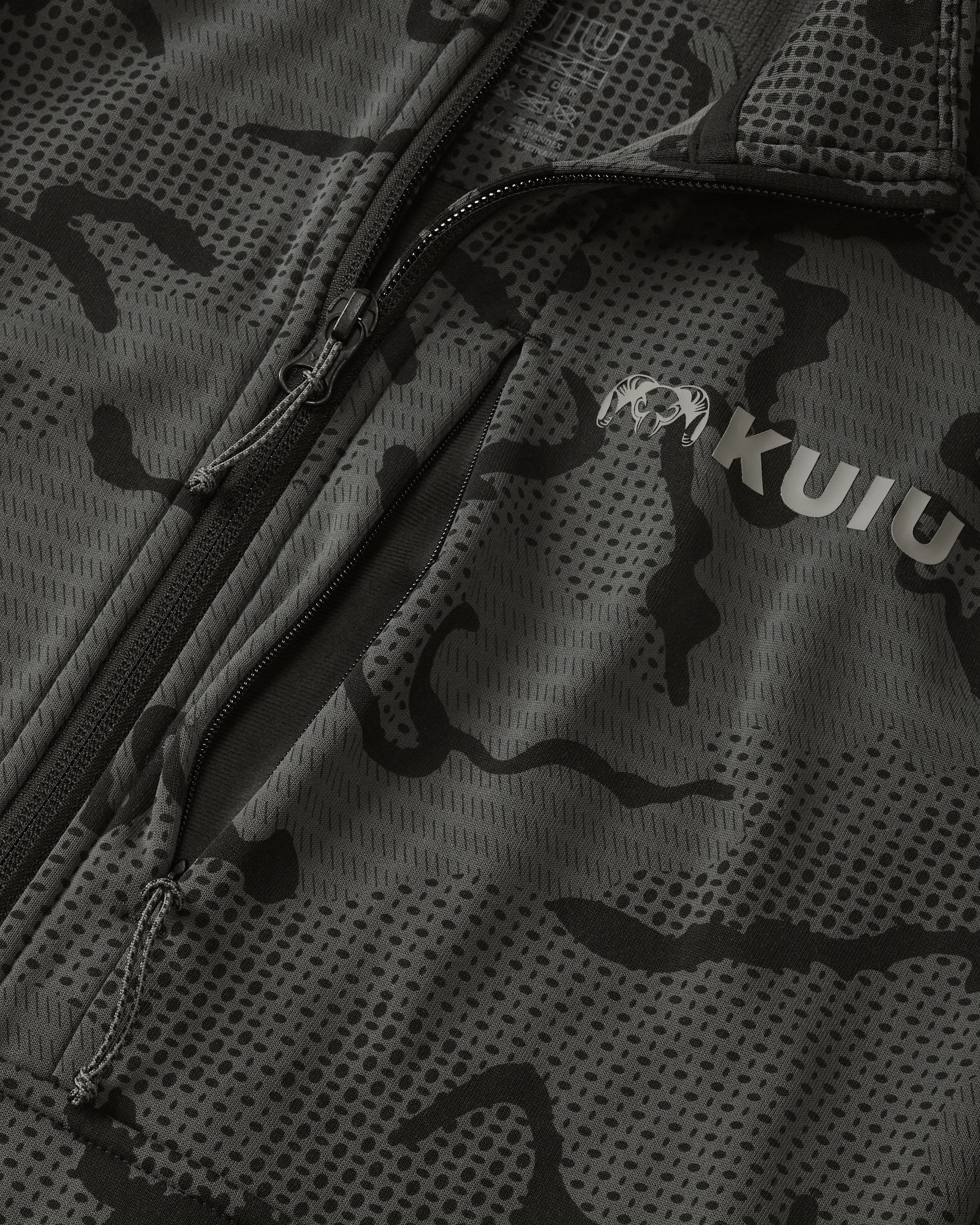 Ridgepoint Fleece Zip-T | Black Tonal - Image 3